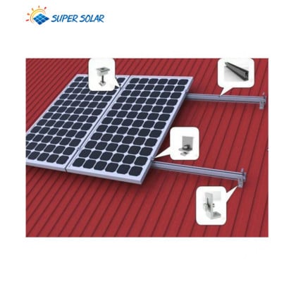 Pitched Tile Roof Solar Mounting System